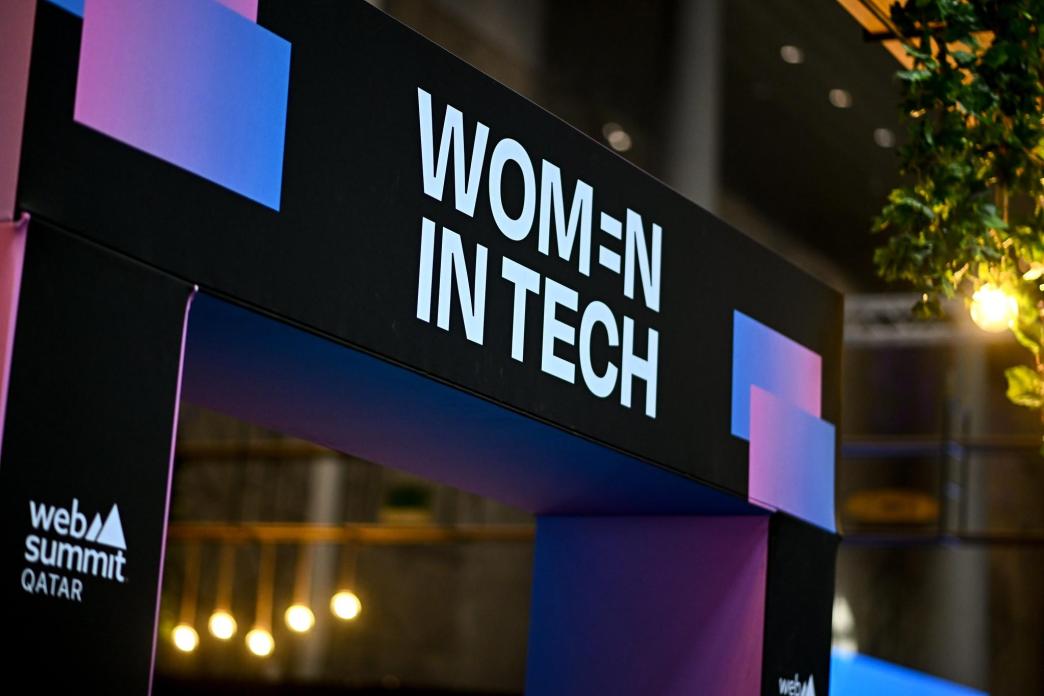 A Women in Tech lounge at at the 2024 Web Summit in Qatar. PHOTO: Web Summit.