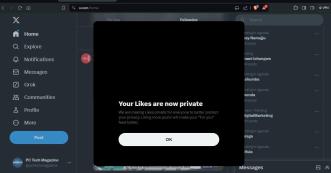 While the “likes” tab will be gone from user profiles, a user will still be able to see who has liked their posts under notifications but won’t be able to see those who liked somebody else’s posts. Screenshot: PC Tech Magazine