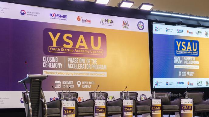 The Youth Startup Academy in Uganda (YSAU) closing ceremony of phase one of its accelerator program celebrates 1,032 young entrepreneurs graduates. PHOTO: PC Tech Magazine