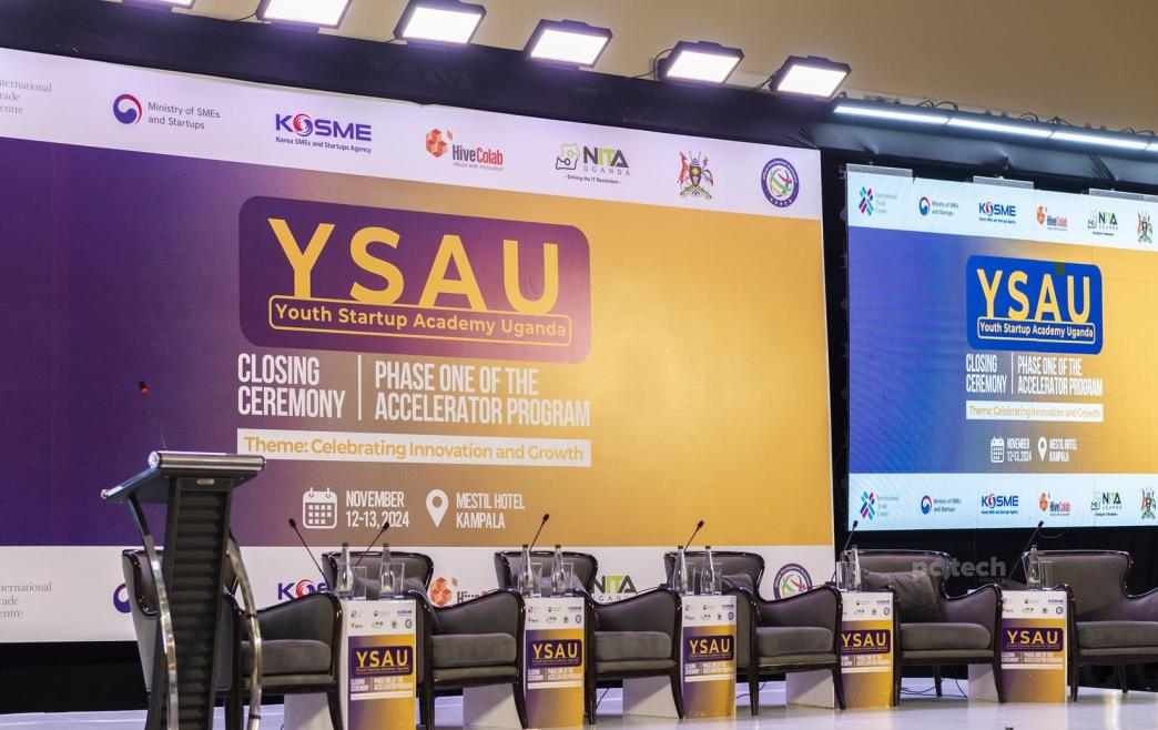 The Youth Startup Academy in Uganda (YSAU) closing ceremony of phase one of its accelerator program celebrates 1,032 young entrepreneurs graduates. PHOTO: PC Tech Magazine